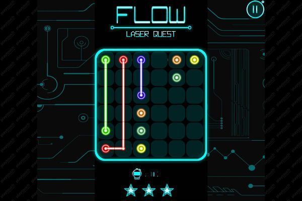 Glow Lines 🕹️ 💡 | Free Puzzle Browser Game - Image 1