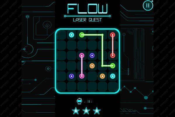 Glow Lines 🕹️ 💡 | Free Puzzle Browser Game - Image 2