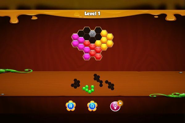 Hex Blitz 🕹️ 💡 | Puzzle Arcade Kostenloses Browserspiel - Bild 1