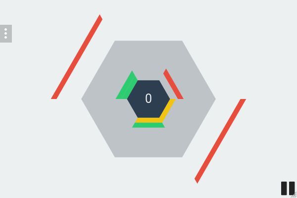Hextris 🕹️ 💡 | Free Puzzle Browser Game - Image 1