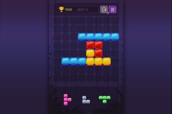 Jewel Blocks Quest 🕹️ 💡 | Puzzle Logik Kostenloses Browserspiel - Bild 1