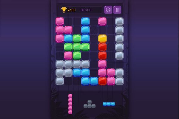 Jewel Blocks Quest 🕹️ 💡 | Gioco per browser rompicapo di logica - Immagine 3