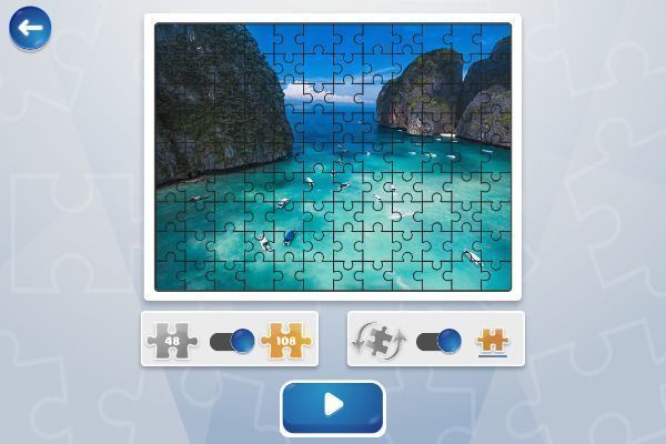 Jigsaw Puzzle Deluxe 🕹️ 💡 | Puzzle Kostenloses Browserspiel - Bild 3