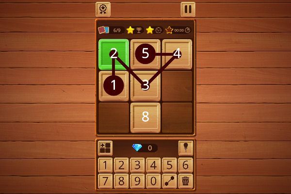 Link the Numbers 🕹️ 💡 | Puzzle Logik Kostenloses Browserspiel - Bild 3