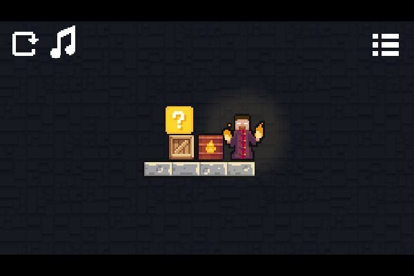 Magic Herobrine 🕹️ 💡 | Juego de navegador rompecabezas de lógica - Imagen 1