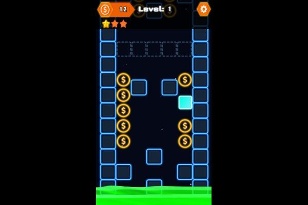 Neon Tile Rush 🕹️ 💡 | Jogo de navegador arcade de quebra-cabeças - Imagem 1