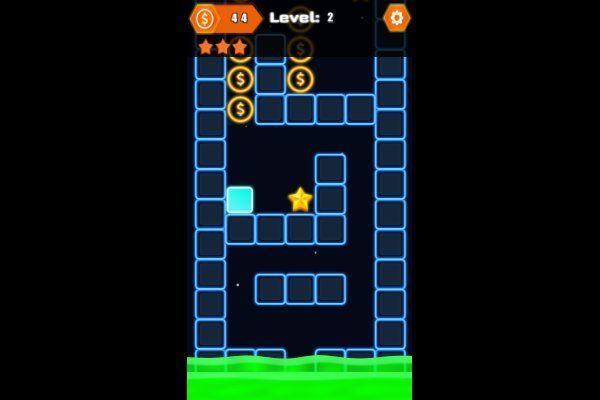Neon Tile Rush 🕹️ 💡 | Free Arcade Puzzle Browser Game - Image 2