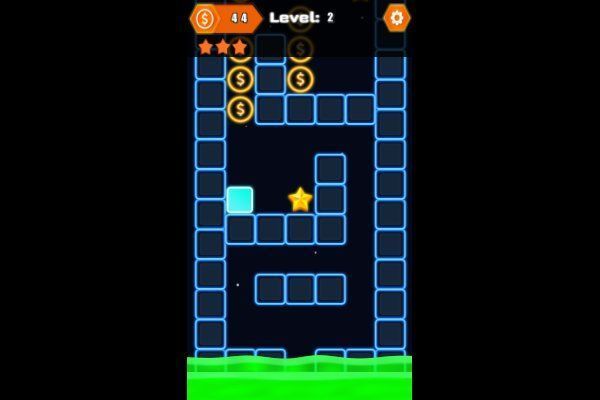 Neon Tile Rush 🕹️ 💡 | Arcade Puzzle Kostenloses Browserspiel - Bild 2