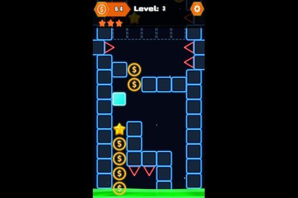 Neon Tile Rush 🕹️ 💡 | Free Arcade Puzzle Browser Game - Image 3