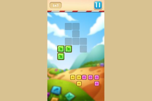 Puzzle Block 🕹️ 💡 | Jogo de navegador de quebra-cabeças de lógica - Imagem 1