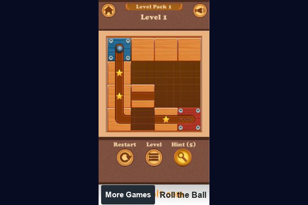 Roll the Ball 🕹️ 💡 | Free Puzzle Logic Browser Game - Image 1