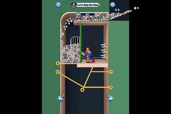 Royal Pin 🕹️ 💡 | Gioco per browser rompicapo di logica - Immagine 2