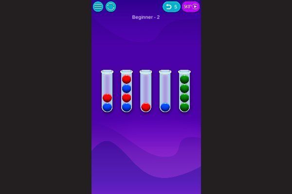 Sort Them Bubbles 🕹️ 💡 | Free Puzzle Logic Browser Game - Image 2