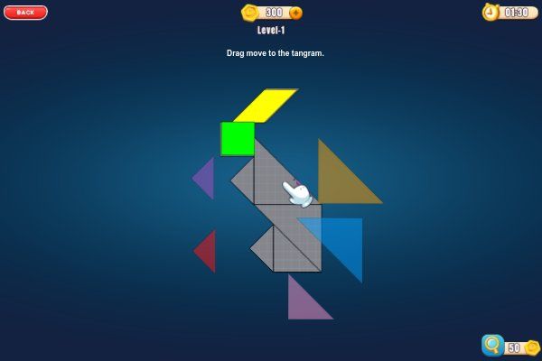 Tangram Puzzle 🕹️ 💡 | Jeu de navigateur de puzzle de logique - Image 1