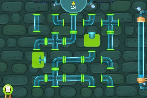 Tap My Water 🕹️ 💡 | Puzzle Kostenloses Browserspiel - Bild 2