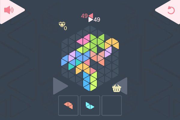 Triangles 🕹️ 💡 | Free Puzzle Logic Browser Game - Image 2