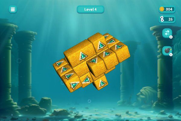 Unblock it Atlantis 🕹️ 💡 | Juego de navegador rompecabezas de lógica - Imagen 3