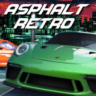 Spielen sie Asphalt Retro  🕹️ 🏁