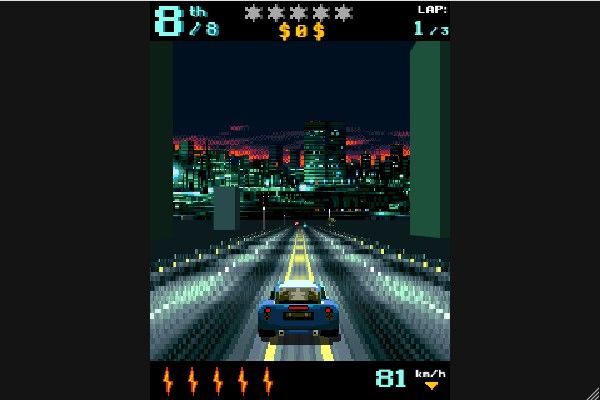 Asphalt Retro 🕹️ 🏁 | Free Arcade Racing Browser Game - Image 1