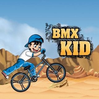 Jugar BMX Kid  🕹️ 🏁