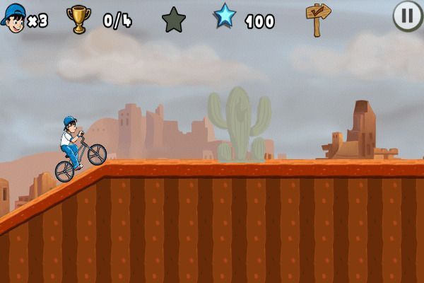 BMX Kid 🕹️ 🏁 | Free Arcade Racing Browser Game - Image 1