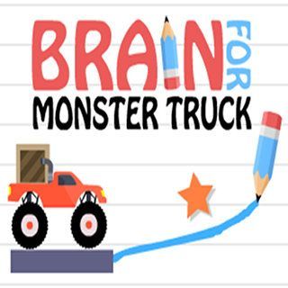 Spielen sie Brain For Monster Truck  🕹️ 🏁
