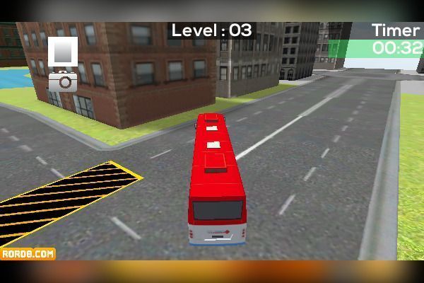 Bus Parking 3D 🕹️ 🏁 | Jogo de navegador de habilidade de corridas - Imagem 3