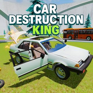 Jogar Car Destruction King  🕹️ 🏁