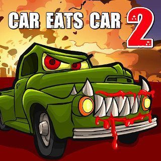 Play Car Eats Car 2  🕹️ 🏁