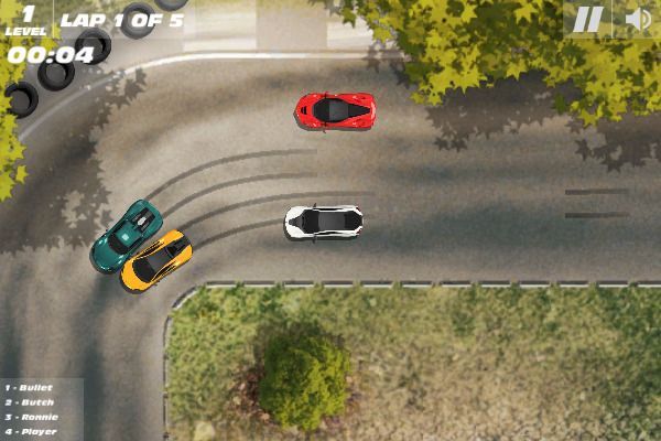 Circuit Car Racing 🕹️ 🏁 | Arcade Rennsport Kostenloses Browserspiel - Bild 1