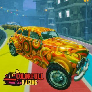 Jouer au Colorful Racing  🕹️ 🏁