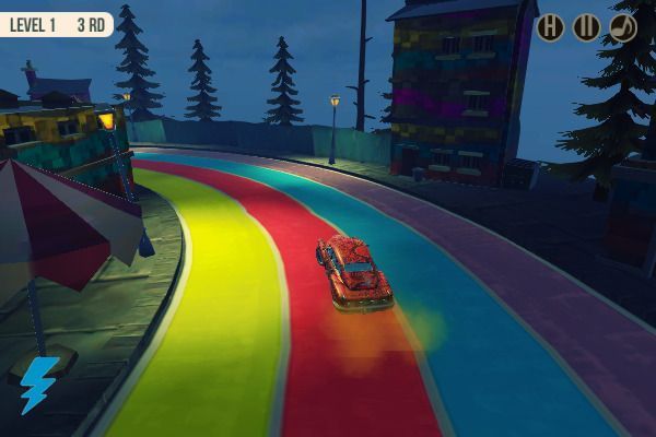 Colorful Racing 🕹️ 🏁 | Arcade Rennsport Kostenloses Browserspiel - Bild 2