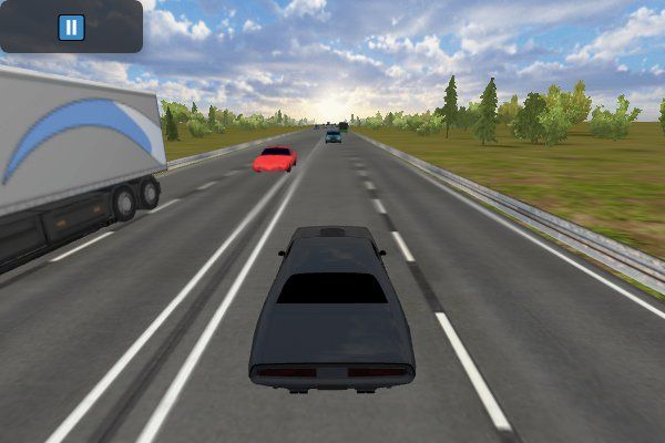 Crazy Traffic Racer 🕹️ 🏁 | Free Arcade Racing Browser Game - Image 3