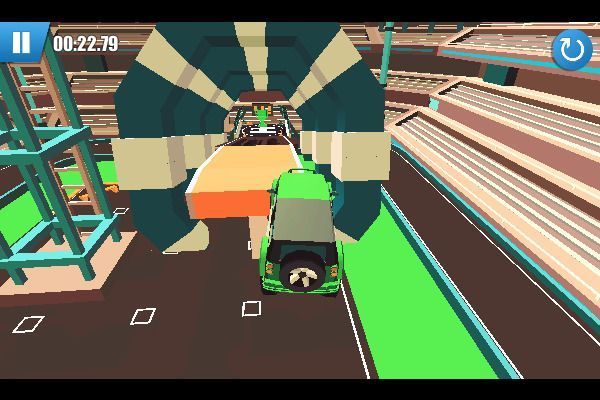 Dangerous Speedway Cars 🕹️ 🏁 | mit der Physik Rennsport Kostenloses Browserspiel - Bild 3