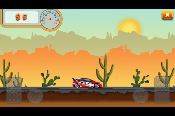 Desert Car Racing 🕹️ 🏁 | Jogo de navegador arcade de corridas - Imagem 1