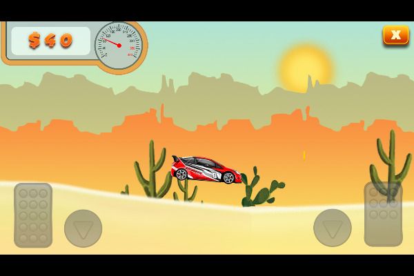 Desert Car Racing 🕹️ 🏁 | Juego de navegador arcade de carreras - Imagen 2