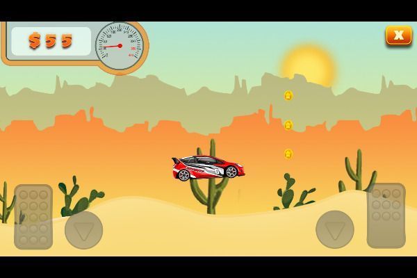 Desert Car Racing 🕹️ 🏁 | Arcade Rennsport Kostenloses Browserspiel - Bild 3