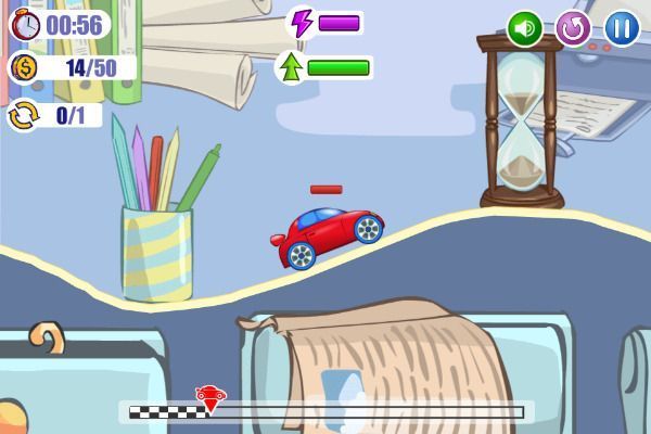 Desktop Racing 2 🕹️ 🏁 | Free Physics Racing Browser Game - Image 2