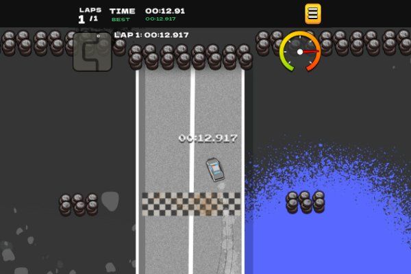 Drift Challenge Turbo Racer 🕹️ 🏁 | Arcade Rennsport Kostenloses Browserspiel - Bild 1