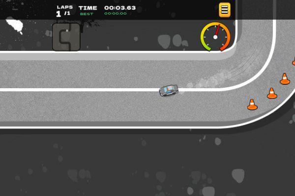 Drift Challenge Turbo Racer 🕹️ 🏁 | Arcade Rennsport Kostenloses Browserspiel - Bild 3