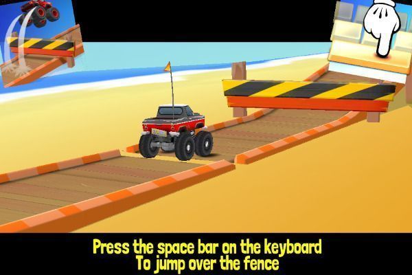 Endless Truck 🕹️ 🏁 | Jeu de navigateur de courses d'adresse - Image 2