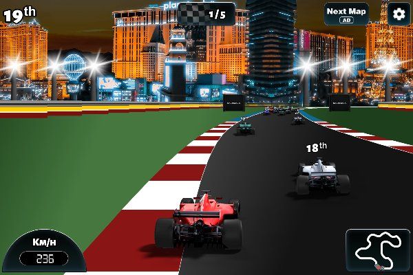 Formula Rush 🕹️ 🏁 | Juego de navegador arcade de carreras - Imagen 1