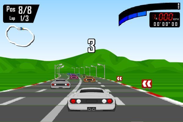 Free Gear 🕹️ 🏁 | Arcade Rennsport Kostenloses Browserspiel - Bild 1