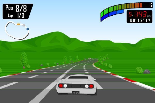 Free Gear 🕹️ 🏁 | Arcade Rennsport Kostenloses Browserspiel - Bild 2