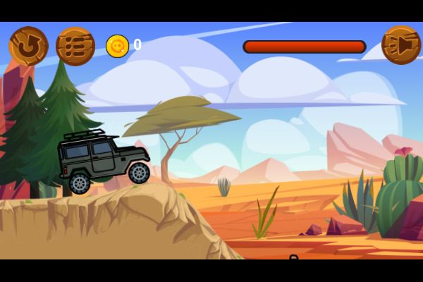 Jeep Driver 🕹️ 🏁 | Juego de navegador arcade de carreras - Imagen 1