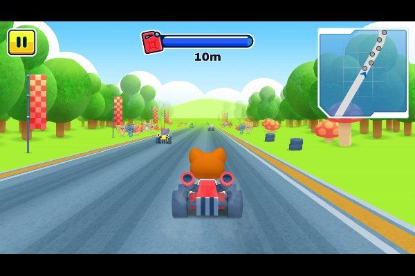 Kart Racing Pro 🕹️ 🏁 | Jogo de navegador arcade de corridas - Imagem 1