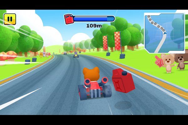 Kart Racing Pro 🕹️ 🏁 | Juego de navegador arcade de carreras - Imagen 2