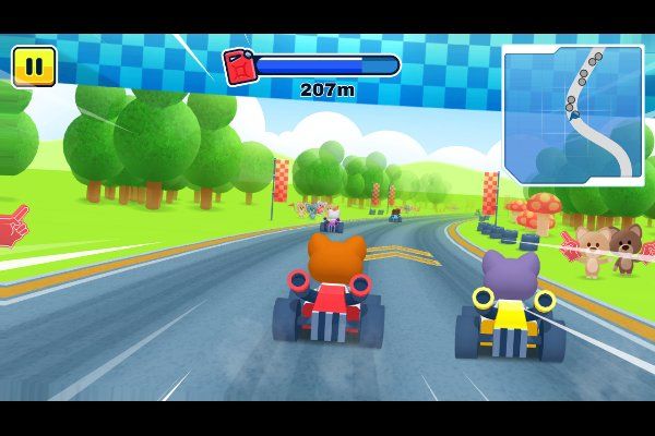 Kart Racing Pro 🕹️ 🏁 | Juego de navegador arcade de carreras - Imagen 3