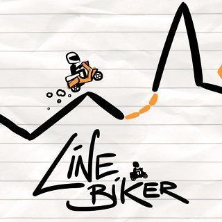 Jugar Line Biker  🕹️ 🏁