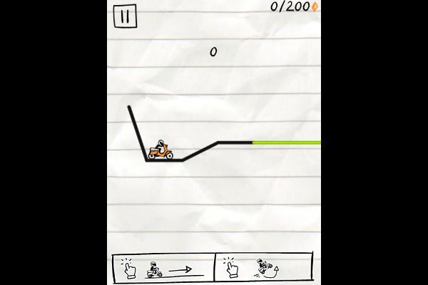 Line Biker 🕹️ 🏁 | Gioco per browser di corse con fisica - Immagine 1